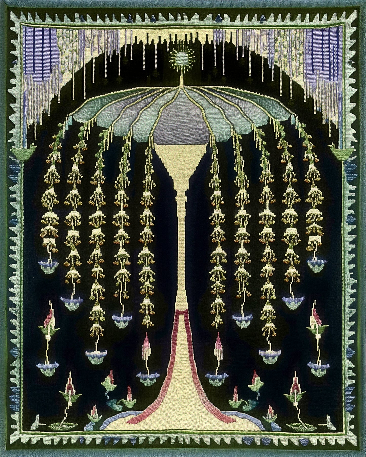 “Font of Celestial Dew” 2024 Print